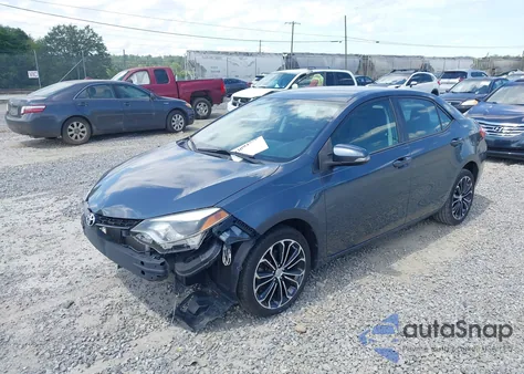 2016 Toyota Corolla S Plus from USA, damaged, VIN 2T1BURHE7GC621379